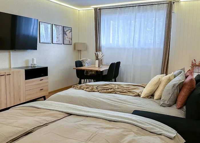 Grand Studio Au Coeur De Crans Et Au Pied Des Pistes